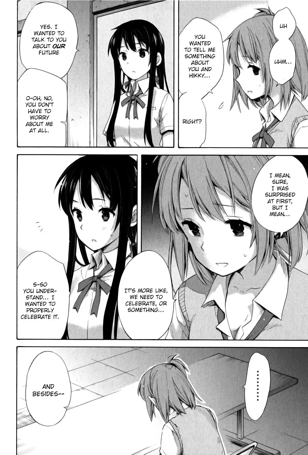 Yahari Ore no Seishun Love Come wa Machigatteiru. Chapter 13 19